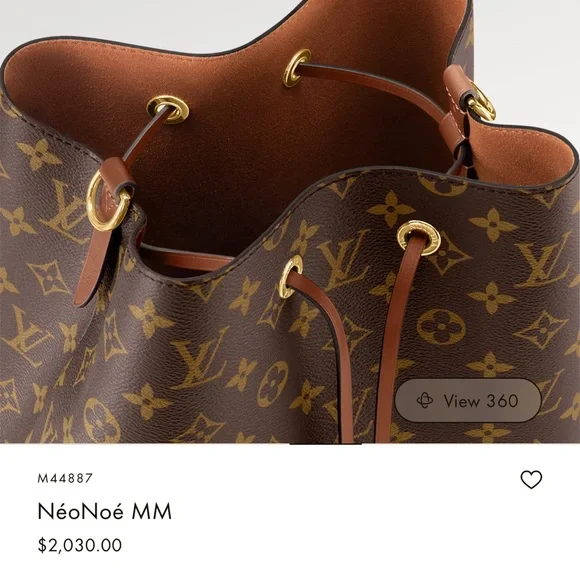 SOLD LOUIS VUITTON NEONOE MM BAG - Picture 6 of 7